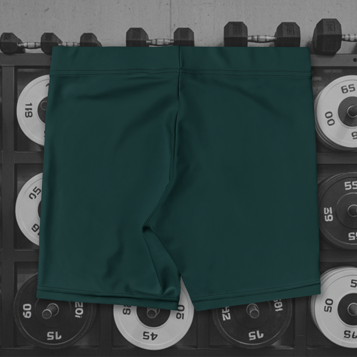 Premium Legging Shorts - Pine Green