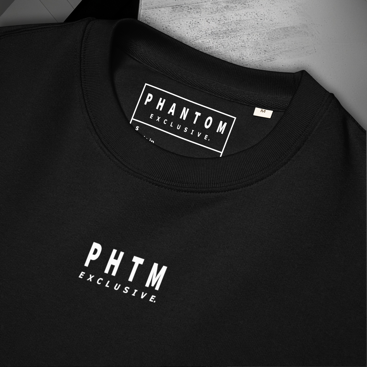 Premium Ring Spun Cotton Jumper - Black & White