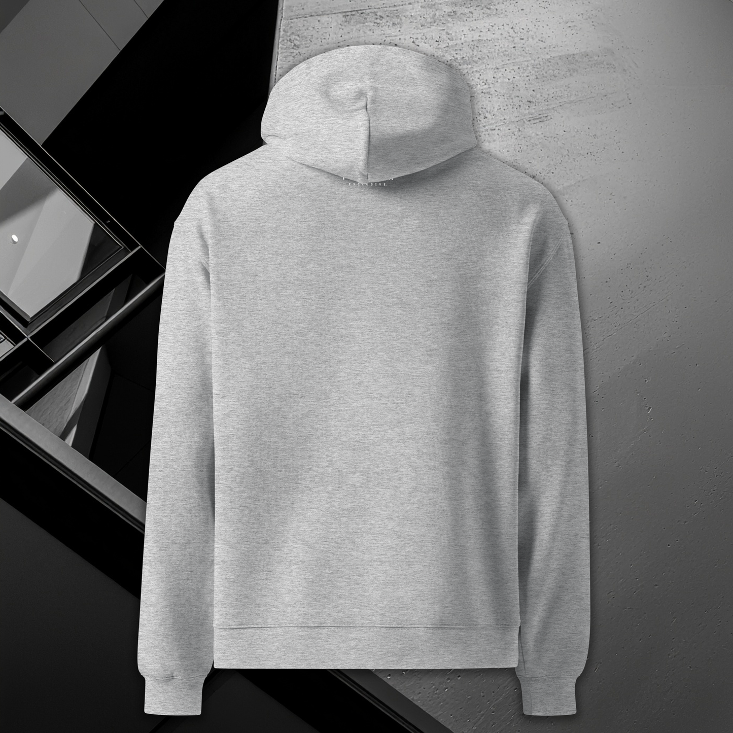 Premium Modern Oversized Hoodie - Light Grey