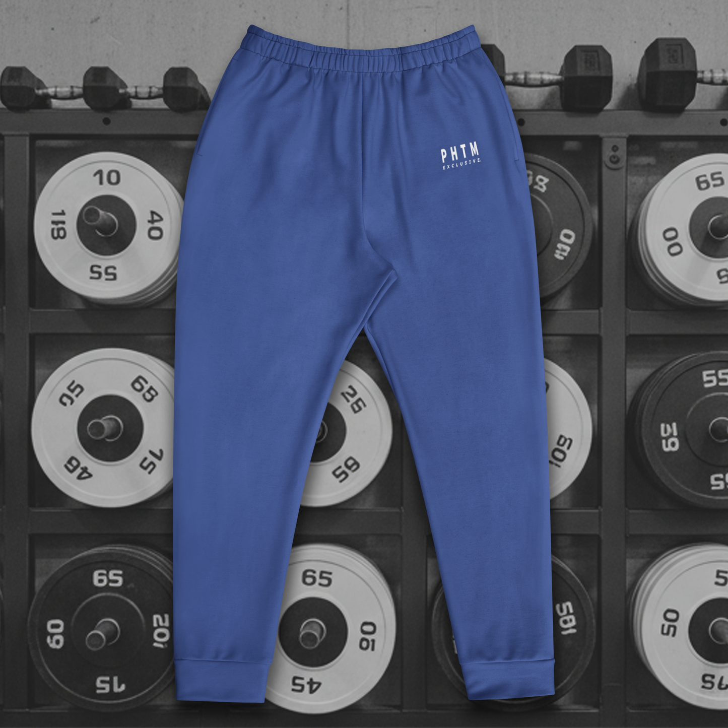 Men's Premium Active Joggers - Active Blue