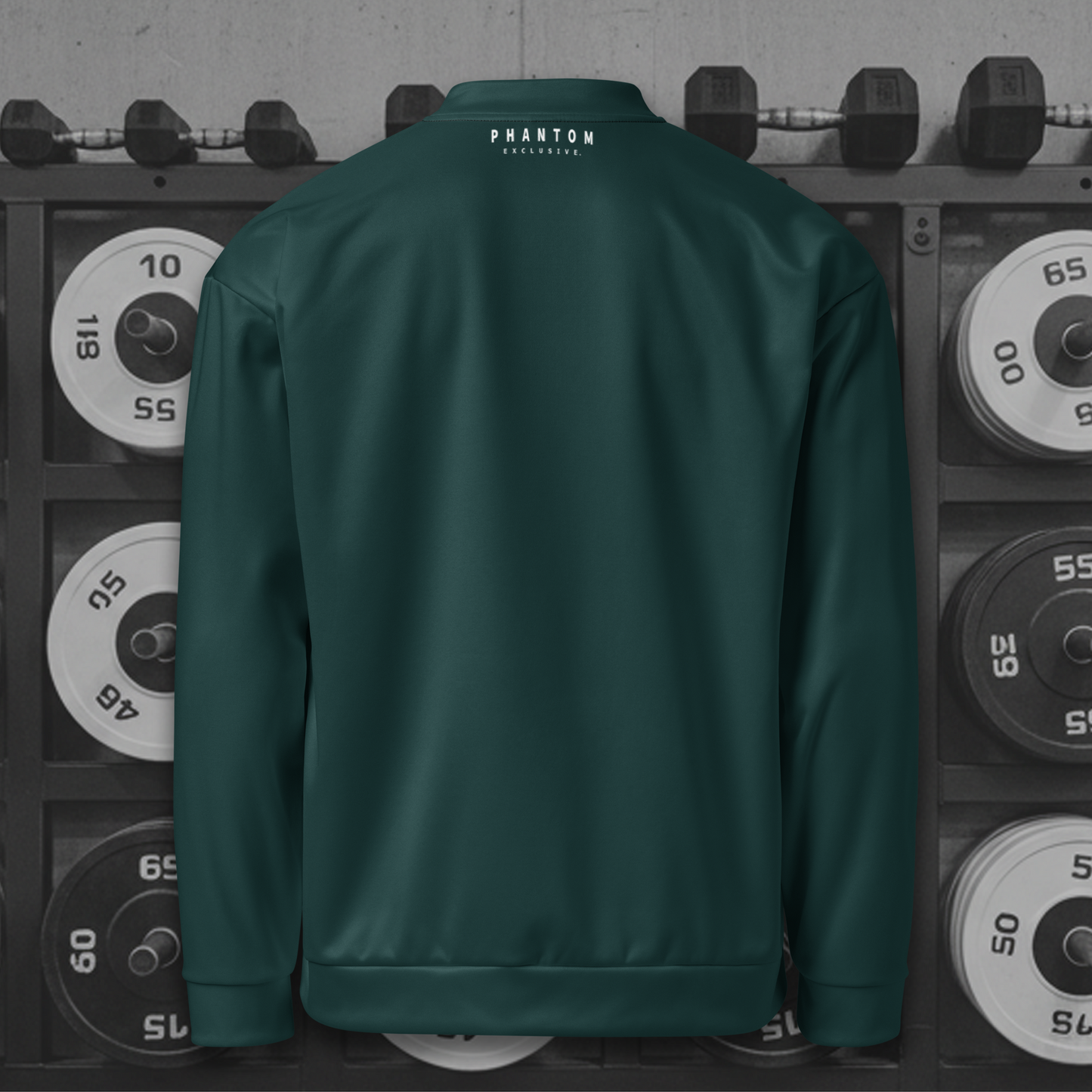 Premium Active Gym Club Jacket - Pine Green