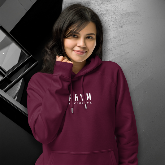 Women's - Regular Fit Premium Hoodie - Burgundy
