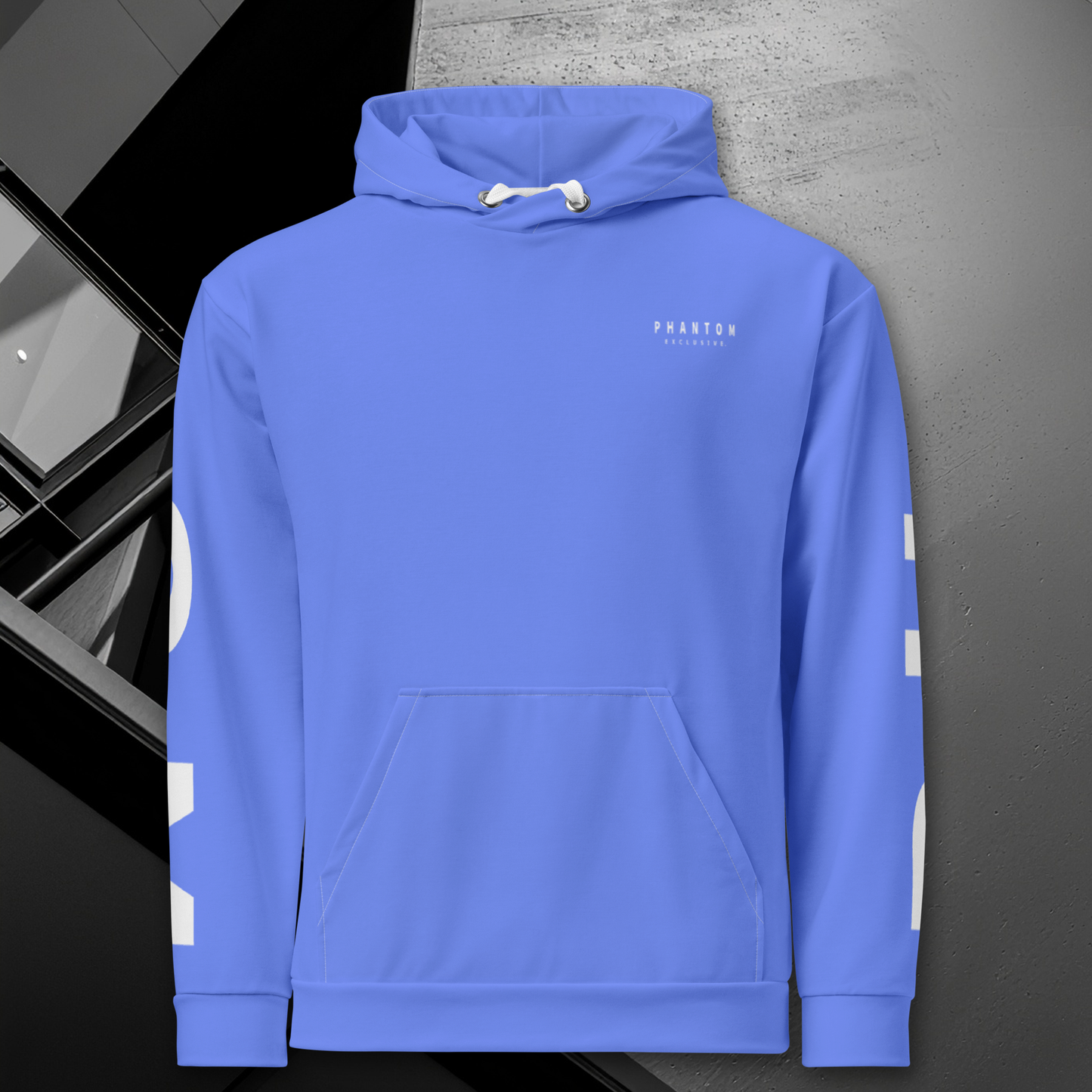 Women's - Premium Cotton Hoodie - Baby Blue