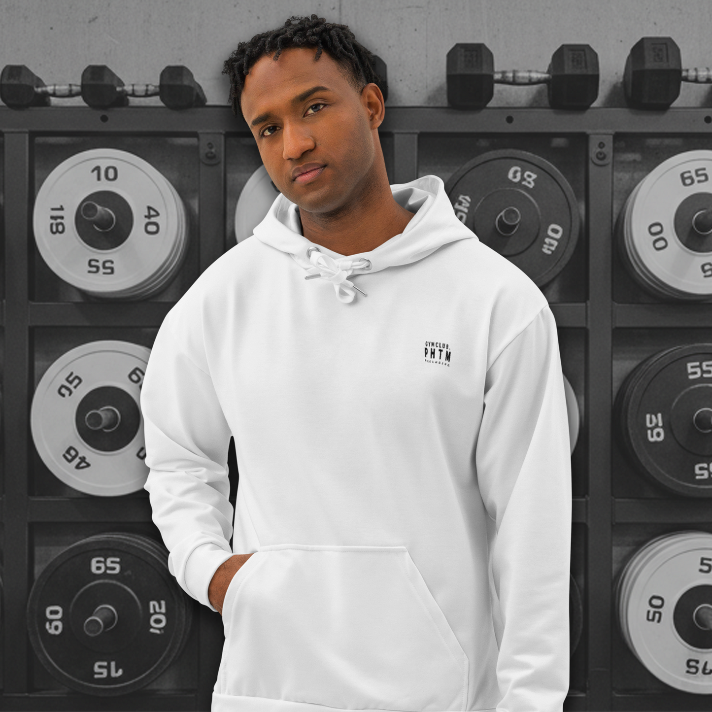 Premium Oversized Gym Club Hoodie - (XL Sizes)