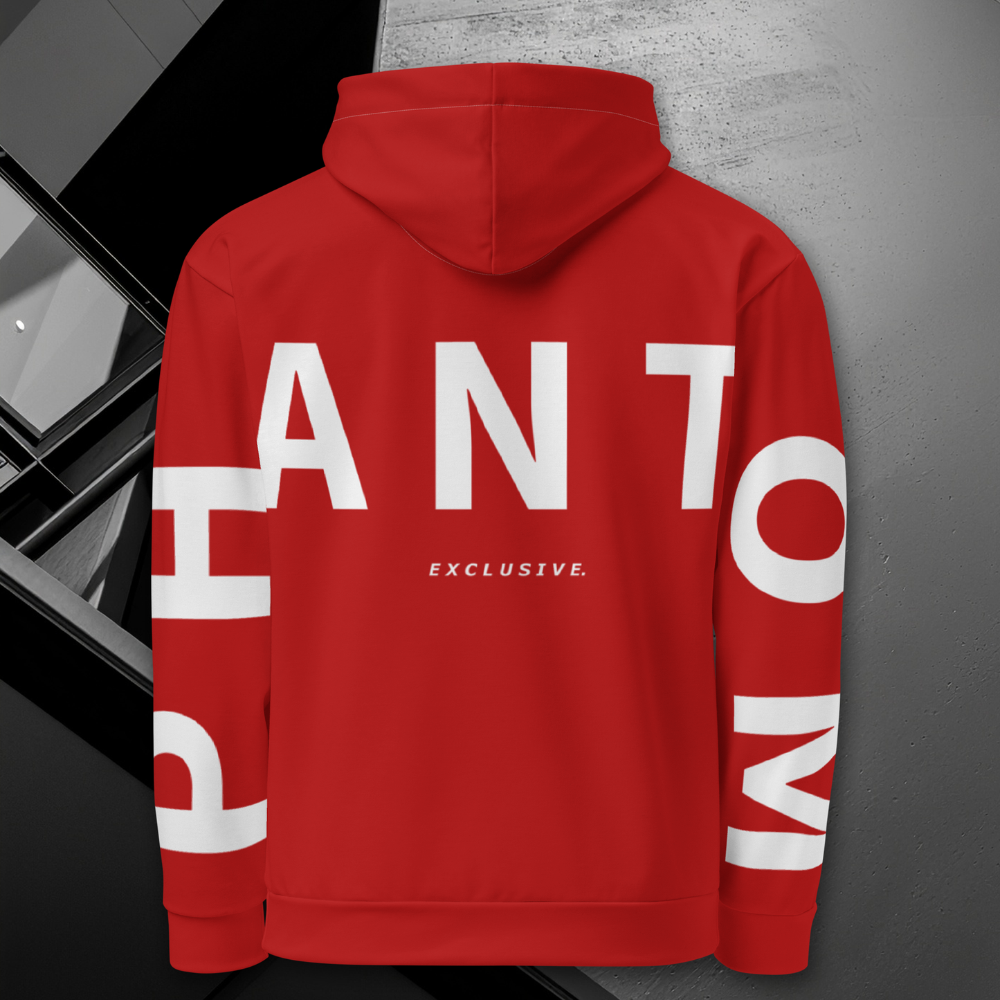 Women's - Premium Cotton Hoodie - Jet Red