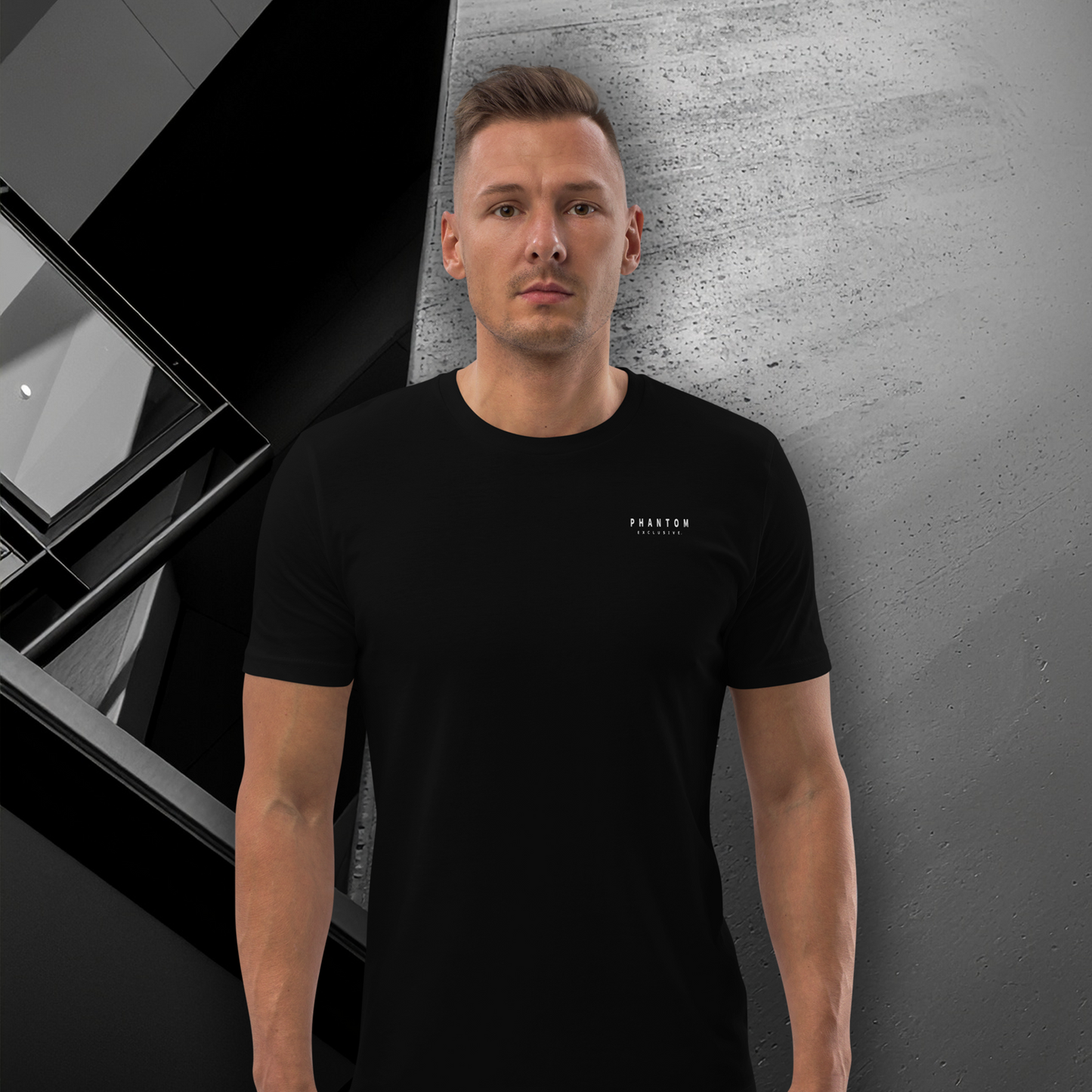 Premium Cotton Community T Shirt - Black & White