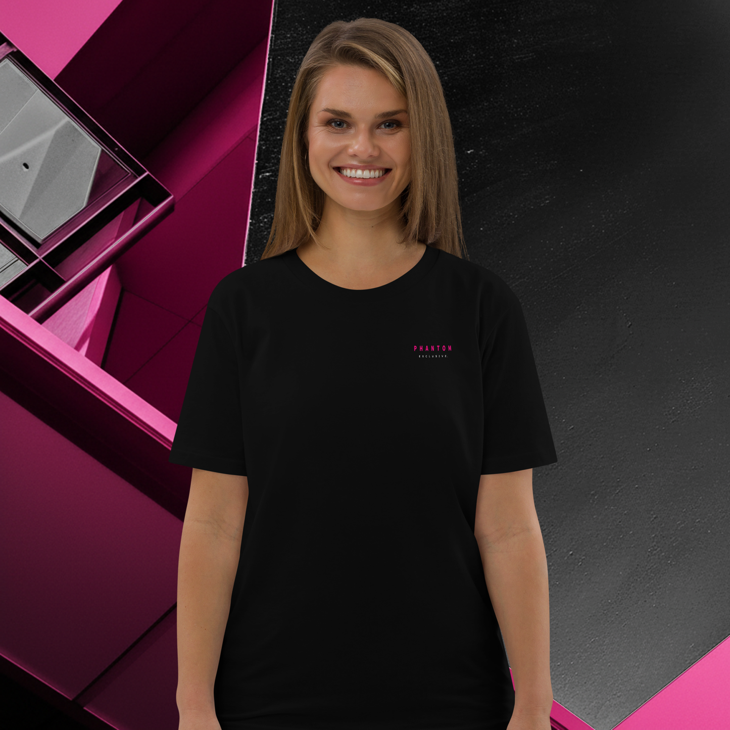 Women's - Premium Cotton T Shirt - Modern Back Print