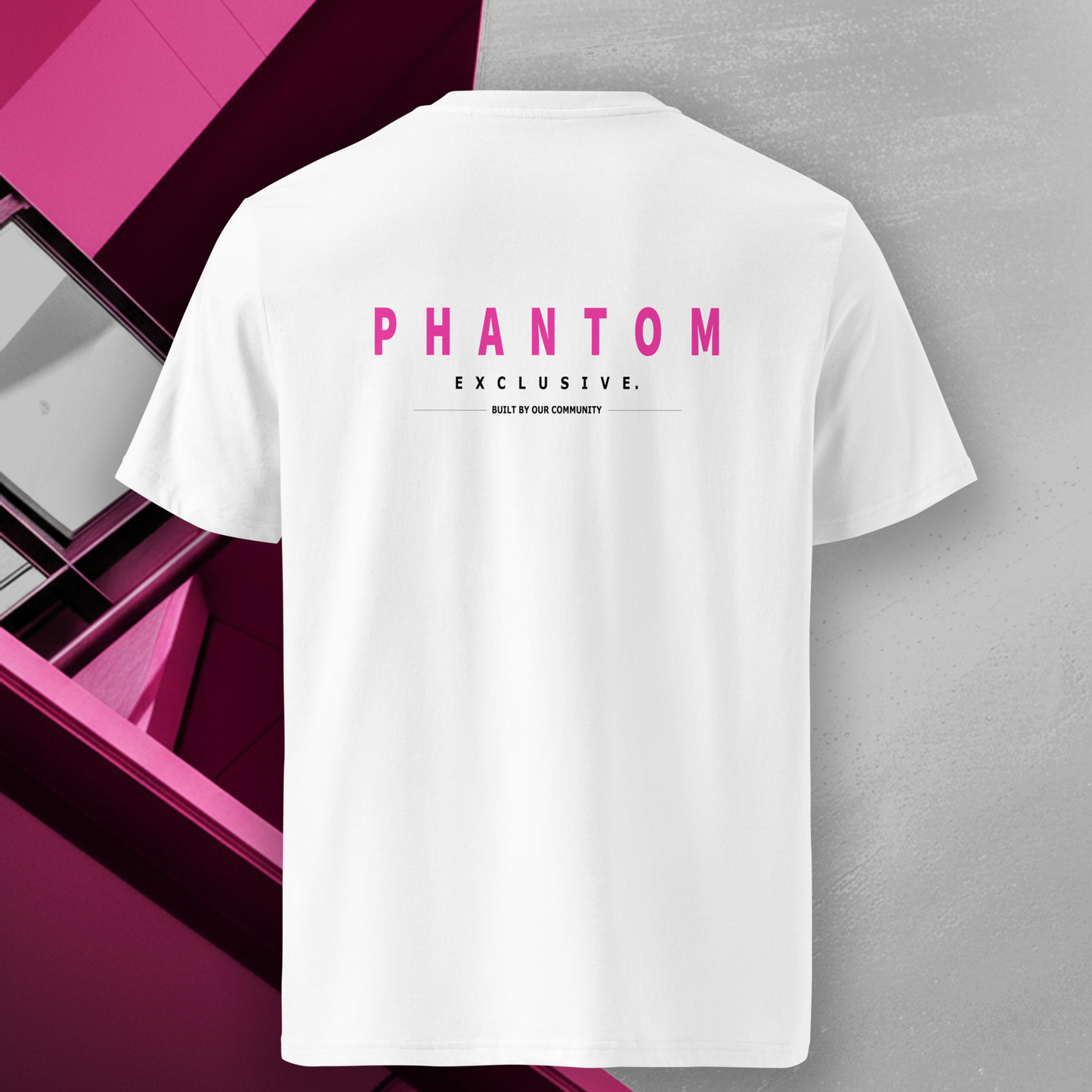 Women's - Premium Cotton T Shirt - Modern Back Print