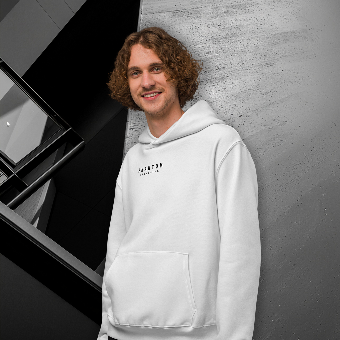 Simple Text - Oversized Premium Hoodie