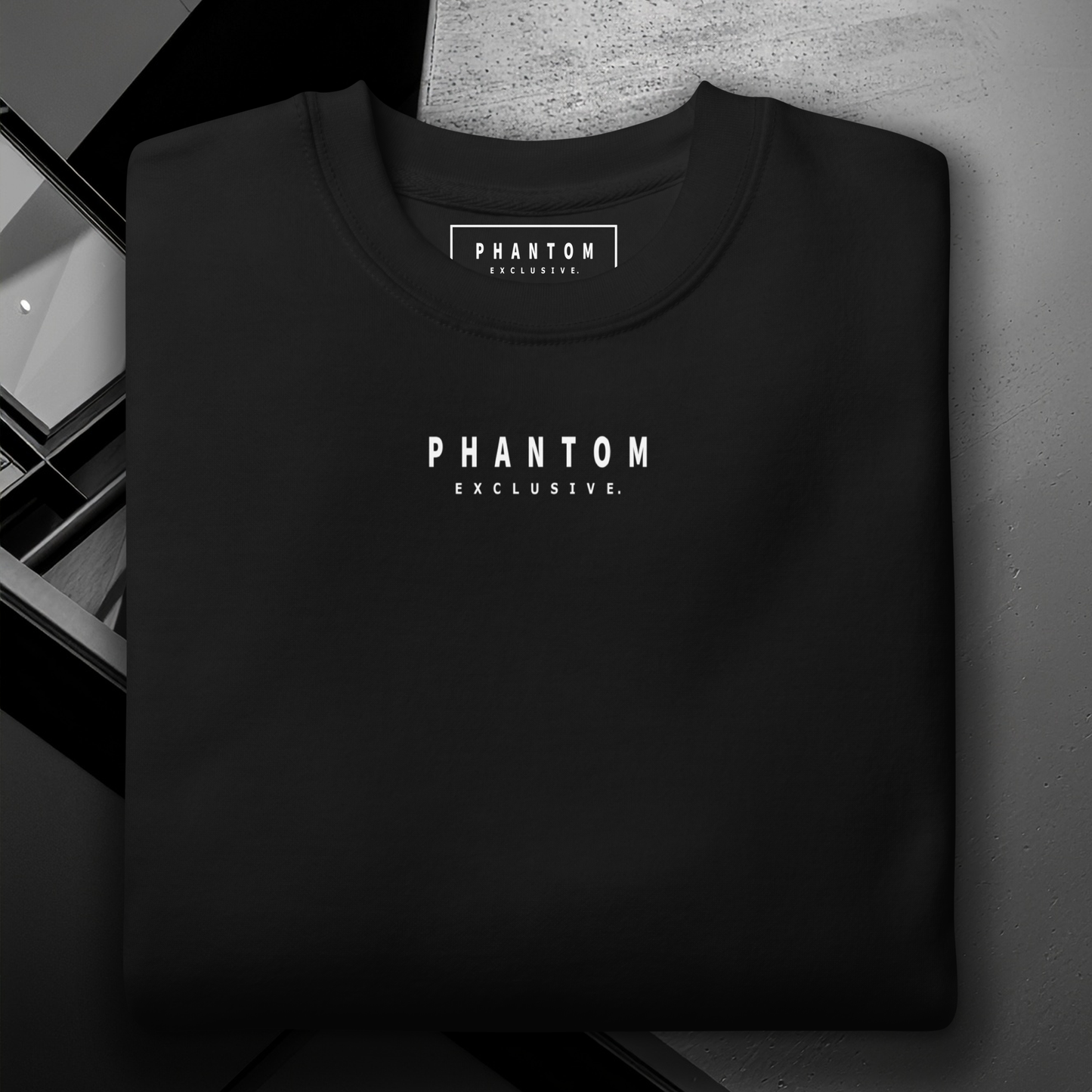 Premium Relaxed FItted Jumper - Black & White