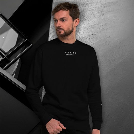 Premium Relaxed FItted Jumper - Black & White